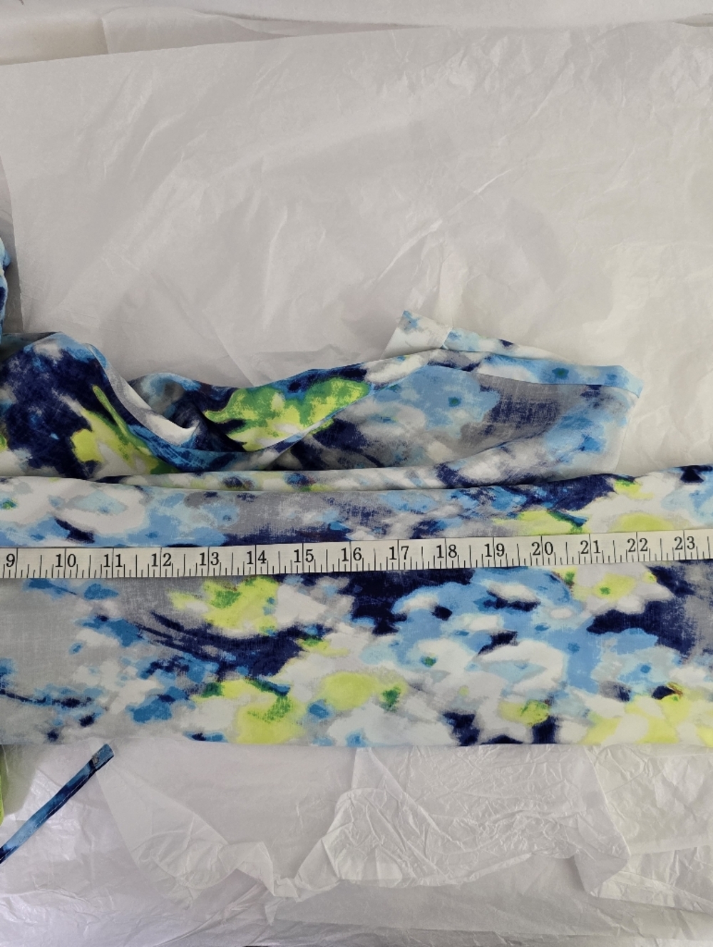 Liz Claiborne Abstract Watercolor Pull-On Pockets Pants - Size M - Picture 7 of 14